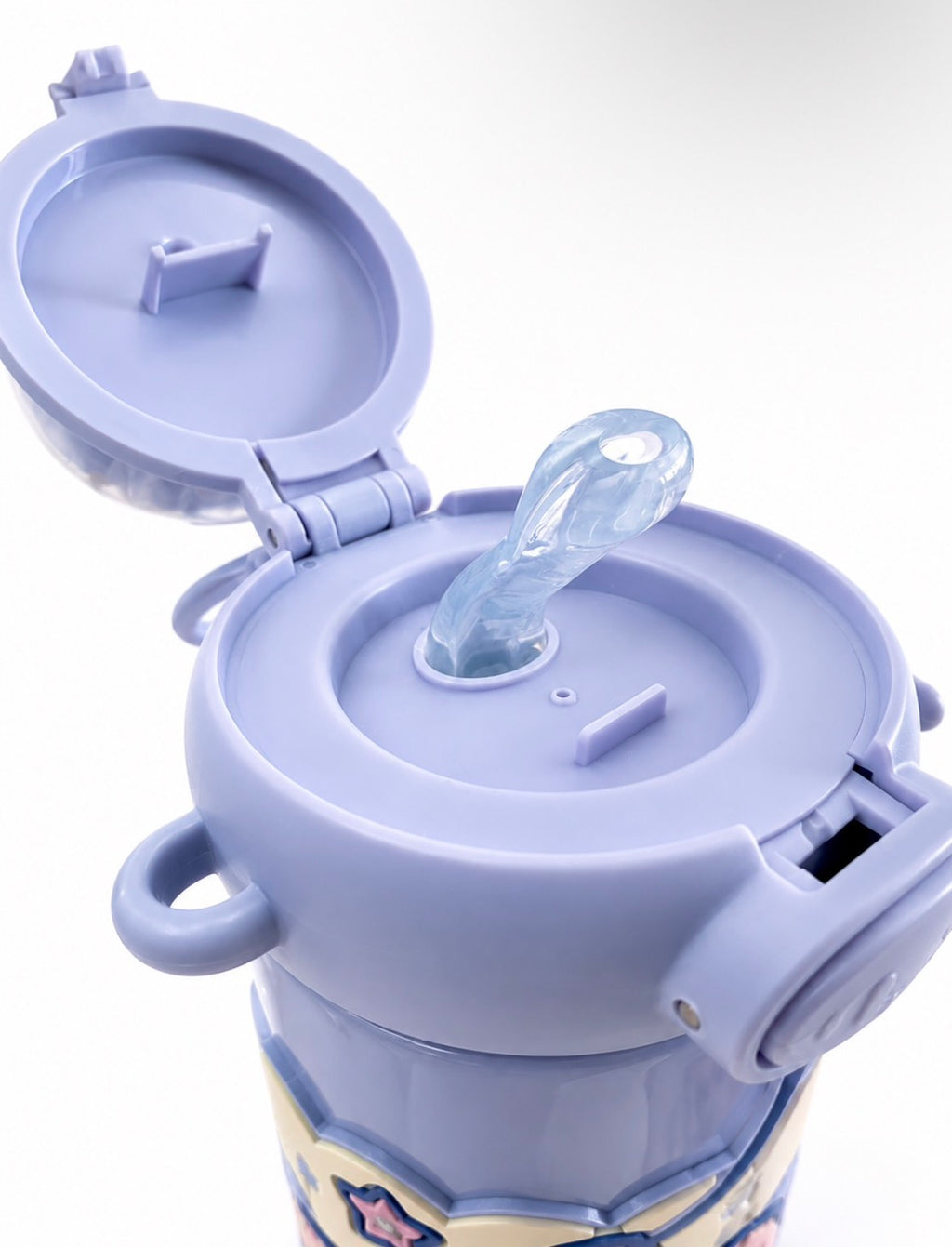 F09: Cinnamoroll 3D Dome Stainless Steel Tumbler with Straw – Premium Blue Insulated Bottle